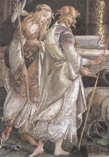 Sandro Botticelli Trials of Moses